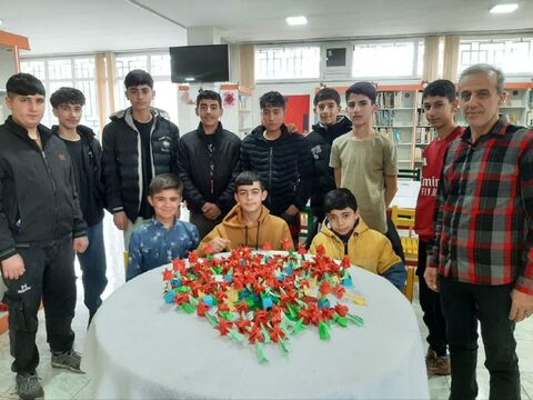 نمایشگاه فرهنگی هنری کانون پرورش فکری کودکان و نوجوانان استان آذربایجان غربی در کنگره بزرگداشت ۱۲ هزار شهید استان