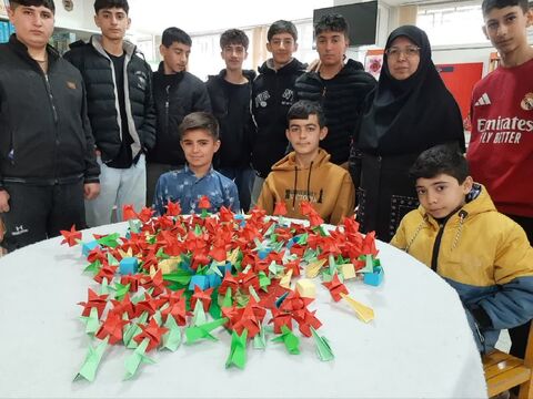 نمایشگاه فرهنگی هنری کانون پرورش فکری کودکان و نوجوانان استان آذربایجان غربی در کنگره بزرگداشت ۱۲ هزار شهید استان