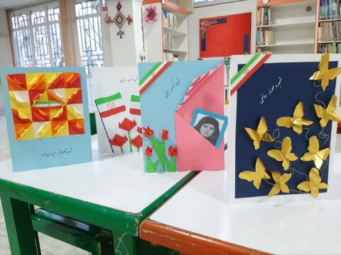 نمایشگاه فرهنگی هنری کانون پرورش فکری کودکان و نوجوانان استان آذربایجان غربی در کنگره بزرگداشت ۱۲ هزار شهید استان