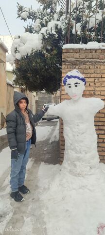 کرمانشاه. برف