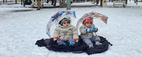 کرمانشاه. برف