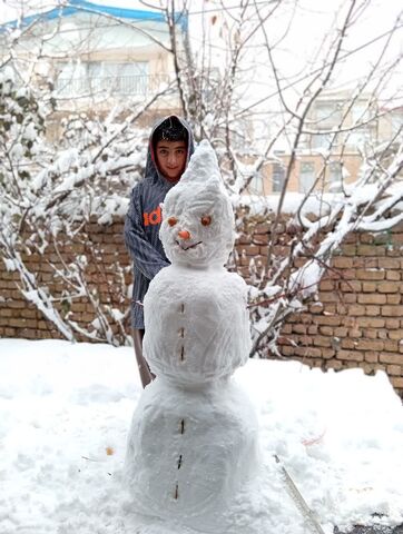 کرمانشاه. برف