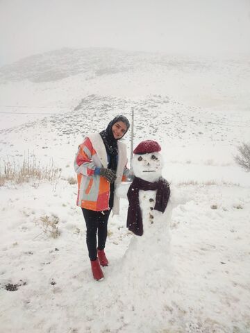 کرمانشاه. برف