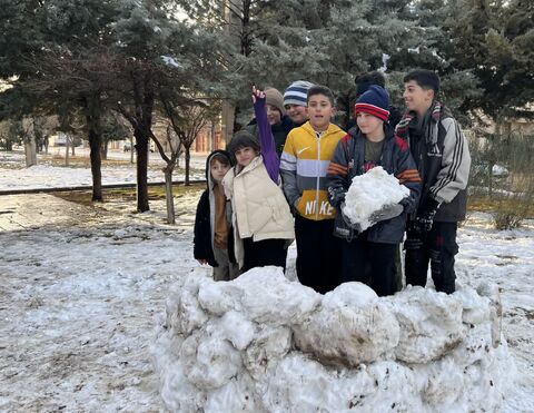 کرمانشاه. برف