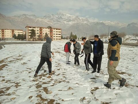 کرمانشاه. برف