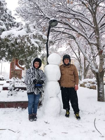 کرمانشاه. برف