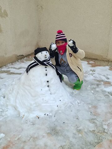 کرمانشاه. برف