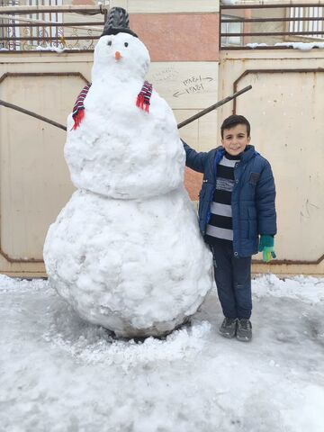 کرمانشاه. برف