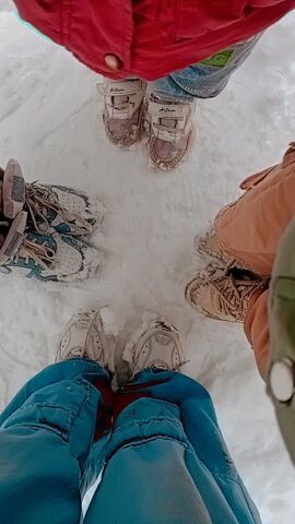 کرمانشاه.  مربیان و اعضا در روزهای برفی