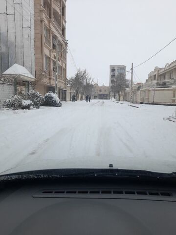 کرمانشاه.  مربیان و اعضا در روزهای برفی