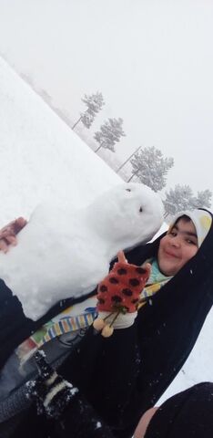 کرمانشاه.  مربیان و اعضا در روزهای برفی