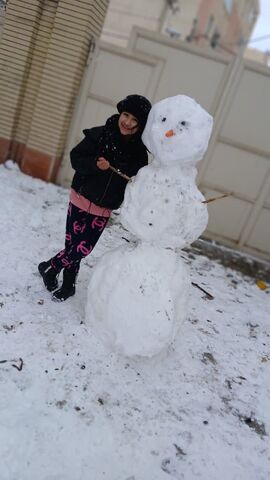 کرمانشاه.  مربیان و اعضا در روزهای برفی