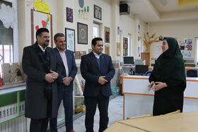 بازدید نماینده مردم شهرستان گرمسار و آرادان در مجلس و مدیرکل کانون سمنان از مرکز فرهنگی هنری ایوانکی