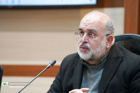 فرهاد فلاح معاون فرهنگی کانون در دومین نشست مدیرعامل  با مربیان کانون سراسر کشور