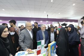 برپایی غرفه کانون پرورش فکری هرمزگان درنمایشگاه صنایع دریایی و توانمندی های هرمزگان