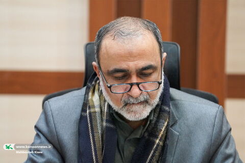 سیدعارف علوی مشاور مدیرعامل در دومین نشست مدیرعامل با مربیان کانون سراسر کشور