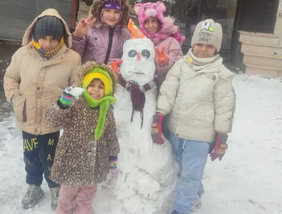 کانون کرمانشاه حتی با برف هم خلاقیت میآفریند