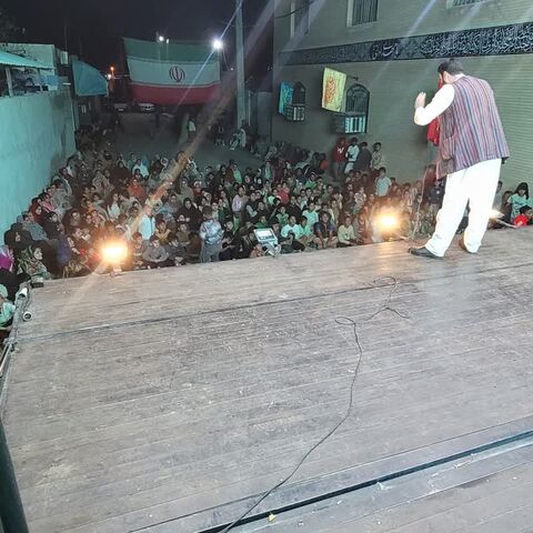 حضور تماشاخانه سیار کانون پرورش فکری کودکان ونوجوانان در فین و چهچکور