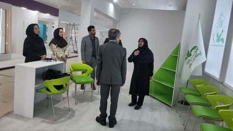 حضور کانون پرورش فکری کودکان ونوجوانان هرمزگان در نمایشگاه صنایع دریایی و توانمندی های هرمزگان با محوریت پویش ایران‌جان در قاب تصویر