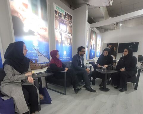 حضور کانون پرورش فکری کودکان ونوجوانان هرمزگان در نمایشگاه صنایع دریایی و توانمندی های هرمزگان با محوریت پویش ایران‌جان در قاب تصویر