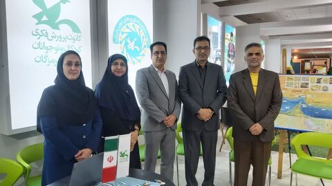 حضور کانون پرورش فکری کودکان ونوجوانان هرمزگان در نمایشگاه صنایع دریایی و توانمندی های هرمزگان با محوریت پویش ایرانجان در قاب تصویر