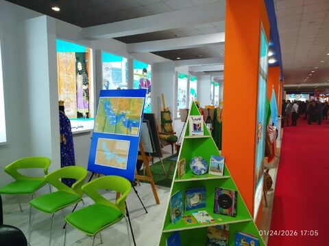 حضور کانون پرورش فکری کودکان ونوجوانان هرمزگان در نمایشگاه صنایع دریایی و توانمندی های هرمزگان با محوریت پویش ایرانجان در قاب تصویر