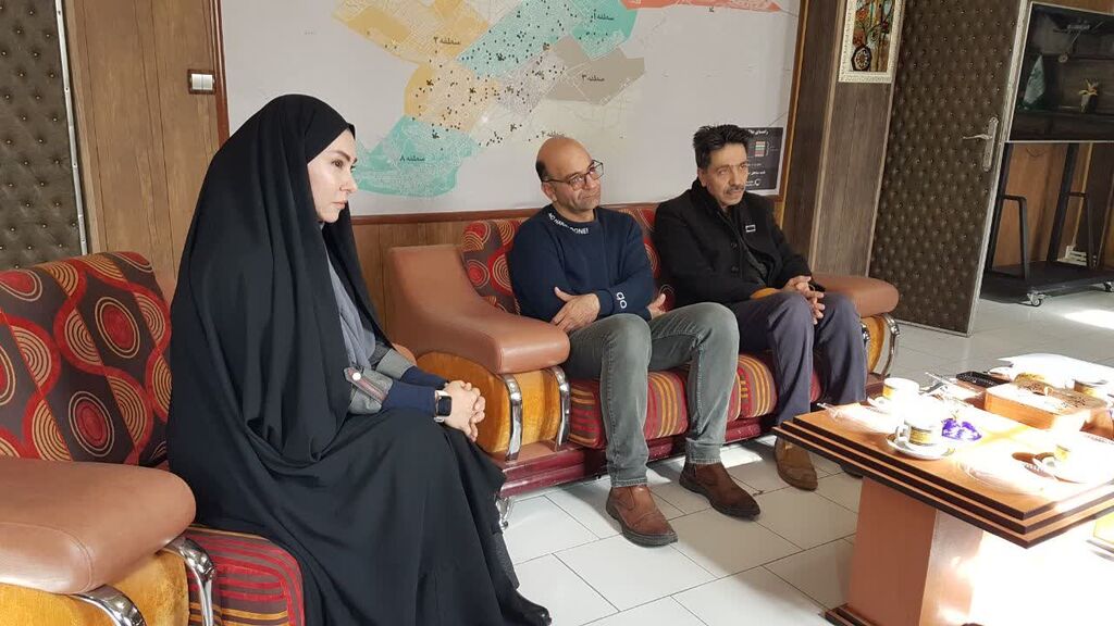 نشست سرپرست کانون استان با رئیس بیمه نوین کرمانشاه