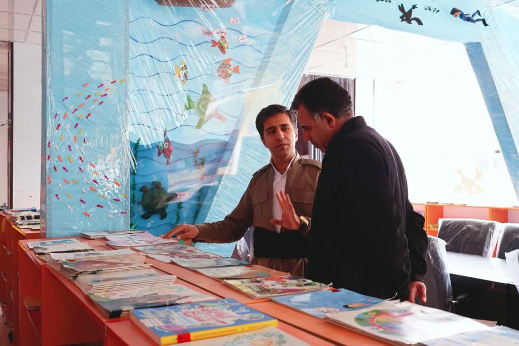 بازدید معاون سیاسی و اجتماعی فرمانداری ثلاث باباجانی از فعالیتهای کانون این شهرستان