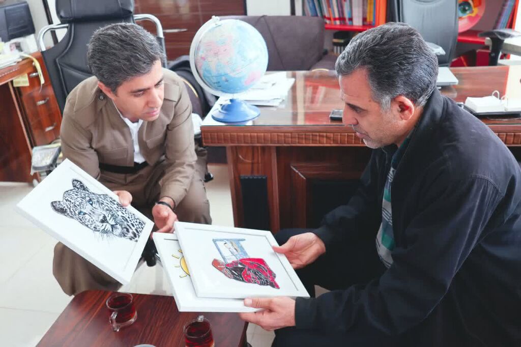 بازدید معاون سیاسی و اجتماعی فرمانداری ثلاث باباجانی از فعالیت‌های کانون این شهرستان