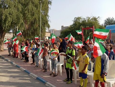 استقبال بیش از یک هزار نفر در بندرعباس از اجرای تماشاخانه سیار کانون پرورش فکری