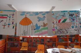 برگزاری نمایشگاه نقاشی با محوریت دهه فجر در مرکز گواور