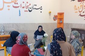 اعضای مرکز شماره ۱۱ کانون کرمانشاه با برنامه «حافظان حافظ»