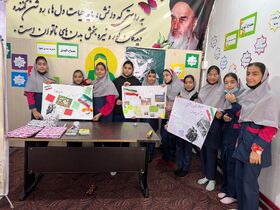 مسابقه نشریه دیواری «فرزندان ایران» با محور انقلاب اسلامی