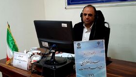 پاسخگویی مدیرکل کانون استان با مردم در سامانه سامد