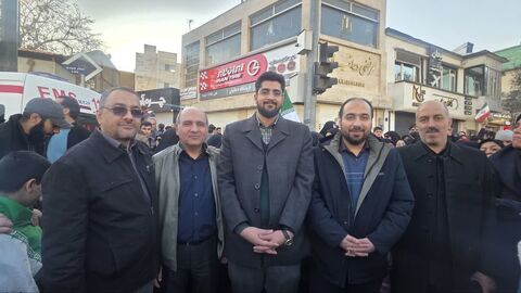 حضور پررنگ همکاران کانون در راهپیمایی 22 دی‌ماه