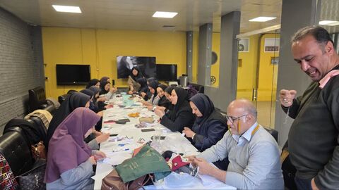 گزارش تصویری کارگاه عروسک‌سازی در مشهد