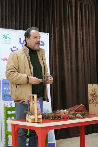 حضور غلامرضا بکتاش در کانون چهارمحال و بختیاری