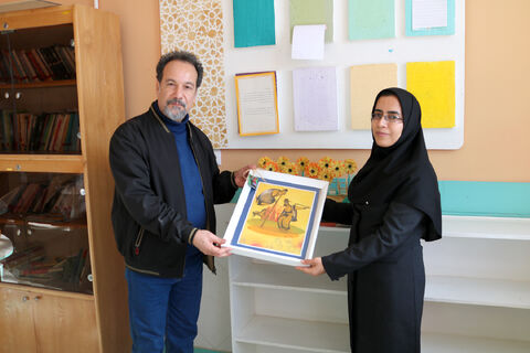 حضور غلامرضا بکتاش در کانون چهارمحال و بختیاری