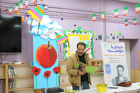 حضور غلامرضا بکتاش در کانون چهارمحال و بختیاری