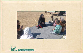 لبخند شادی بر لب کودکان عشایر جهرم نشست