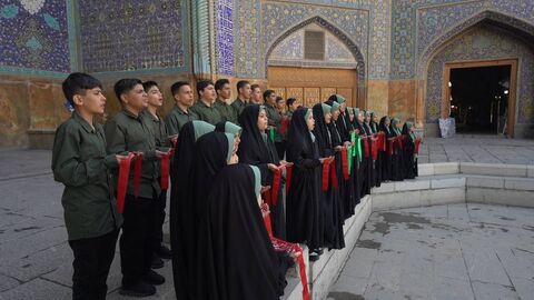 ضبط نماهنگ «ایران امام حسین (ع)» به مناسبت دهه مبارک فجر در کانون استان اصفهان