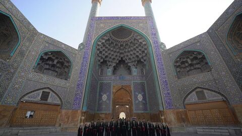 ضبط نماهنگ «ایران امام حسین (ع)» به مناسبت دهه مبارک فجر در کانون استان اصفهان