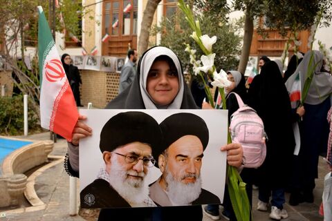 حضور پرشور اعضای کانون پرورش فکری کودکان و نوجوانان قم در بیت امام خمینی(ره)