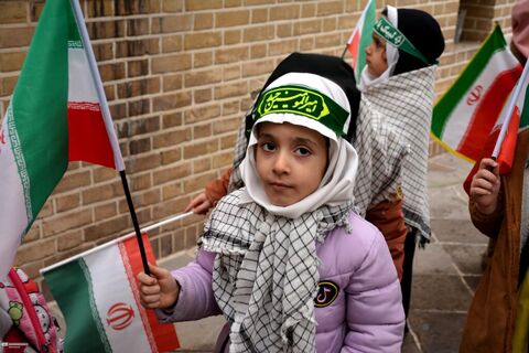 حضور پرشور اعضای کانون پرورش فکری کودکان و نوجوانان قم در بیت امام خمینی(ره)