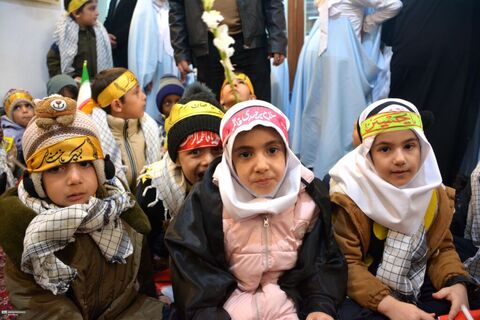 حضور پرشور اعضای کانون پرورش فکری کودکان و نوجوانان قم در بیت امام خمینی(ره)