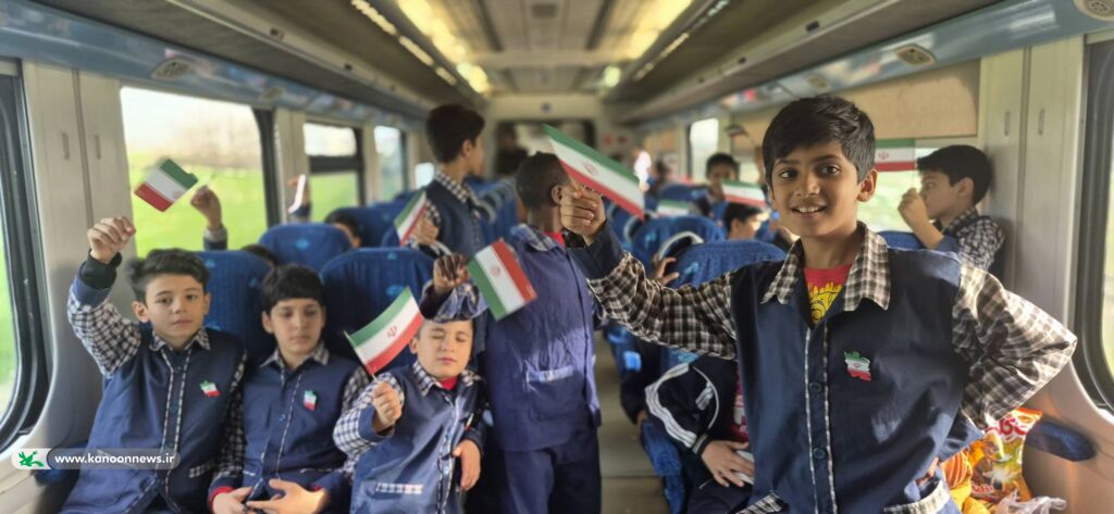 آشنایی کودکان گرگانی با دستاوردهای انقلاب در ویژهبرنامه قطار شادی