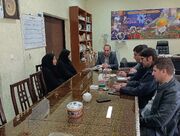 نشست تعامل کانون پرورش فکری استان ایلام بااداره کل آموزش فنی و حرفه ای استان