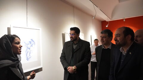 بازدید مدیرکل دفتر امور اجتماعی و فرهنگی استانداری خراسان رضوی از نمایشگاه «سرای امید»