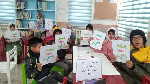 اجرای فعالیت های دهه فجر در سرایان برای اعضای فراگیر