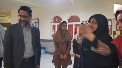 سفر کتاب های حسی و لمسی به مدرسه ابوذر بندرعباس